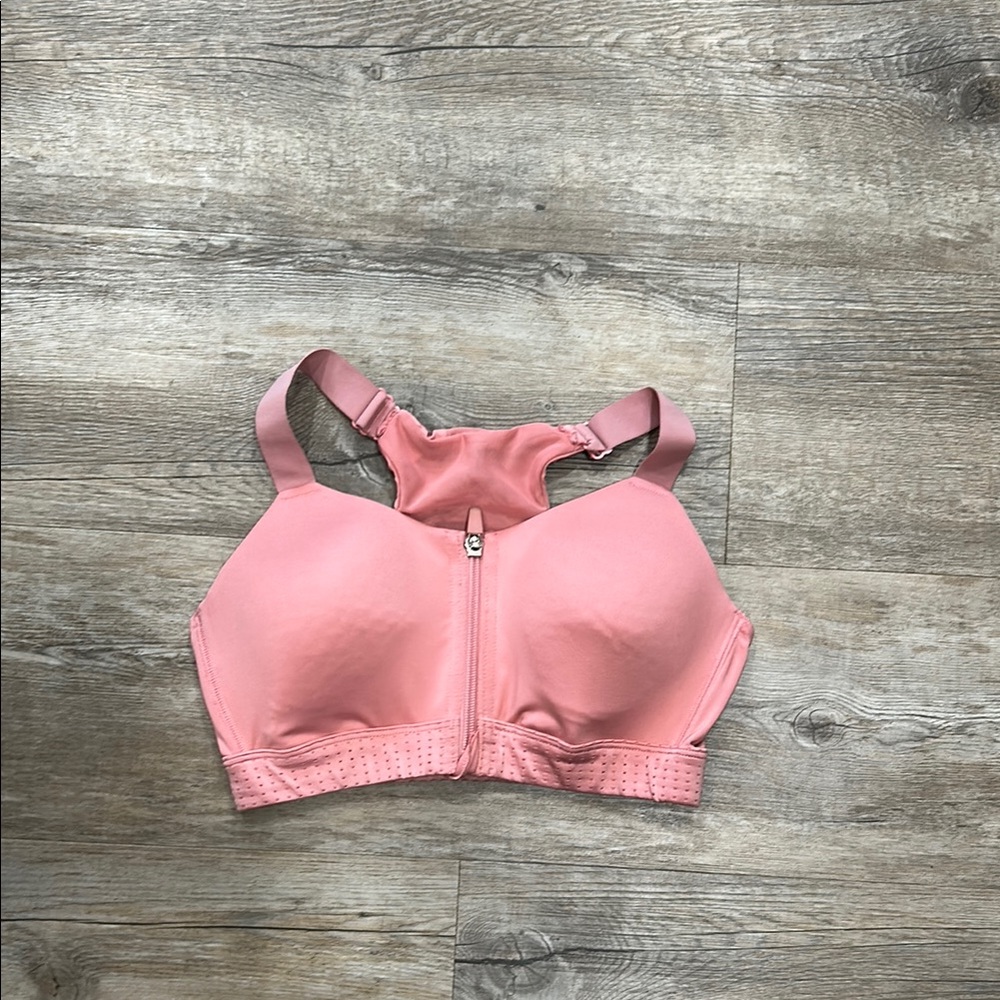 MTA Sport Pink Racerback Sports Bra